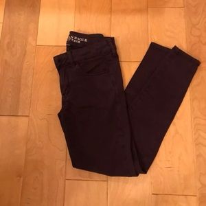 American Eagle Jeggings - Burgundy